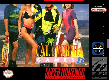 California Games II (USA) box cover front